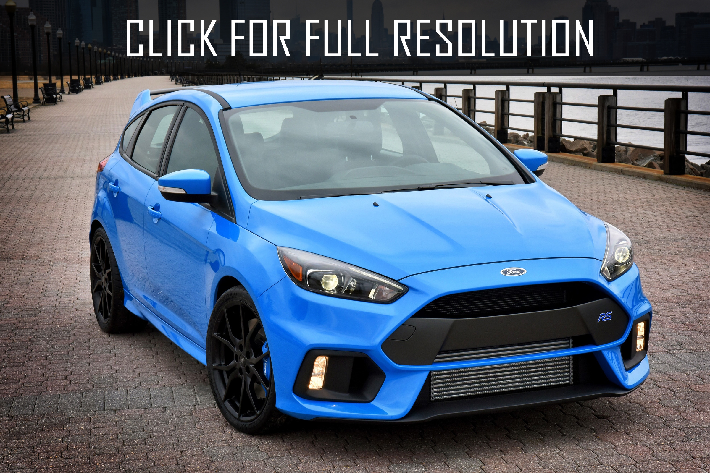 Ford Focus Rs Blue