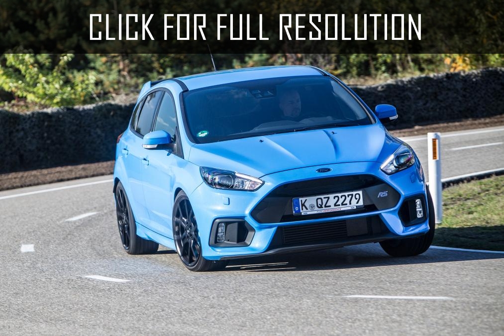Ford Focus Rs Blue