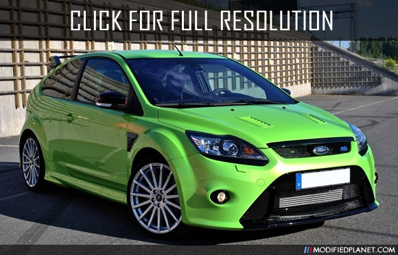 Ford Focus Rs Lime Green