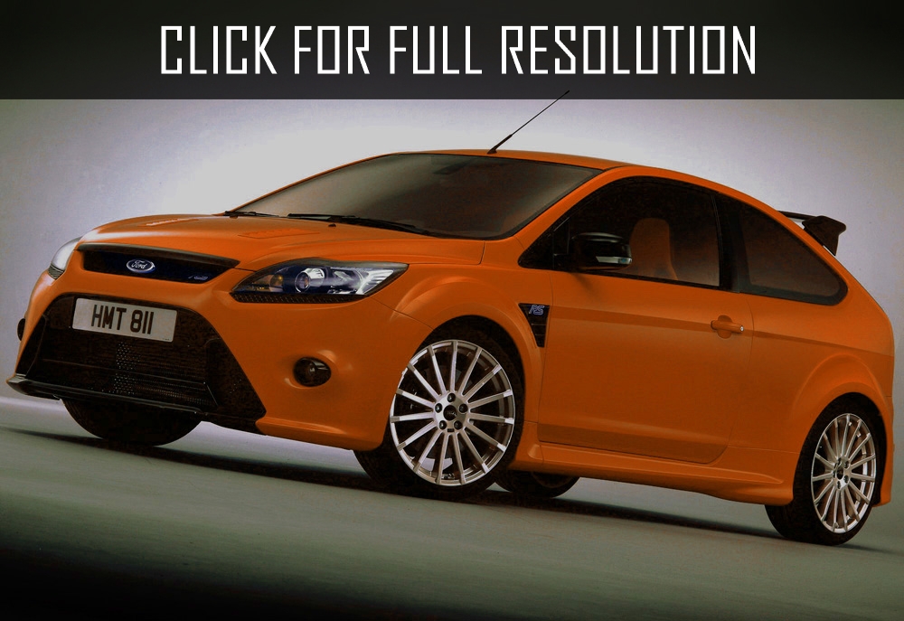 Ford Focus Rs Orange
