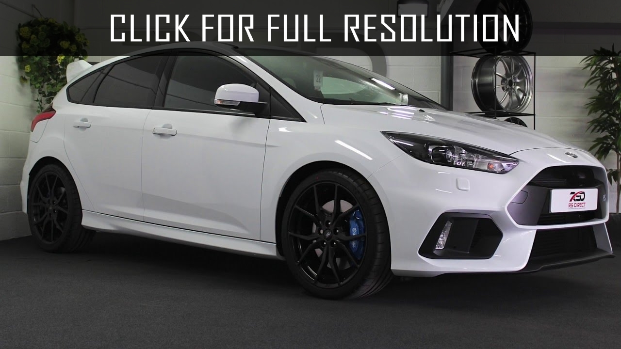 Ford Focus Rs White