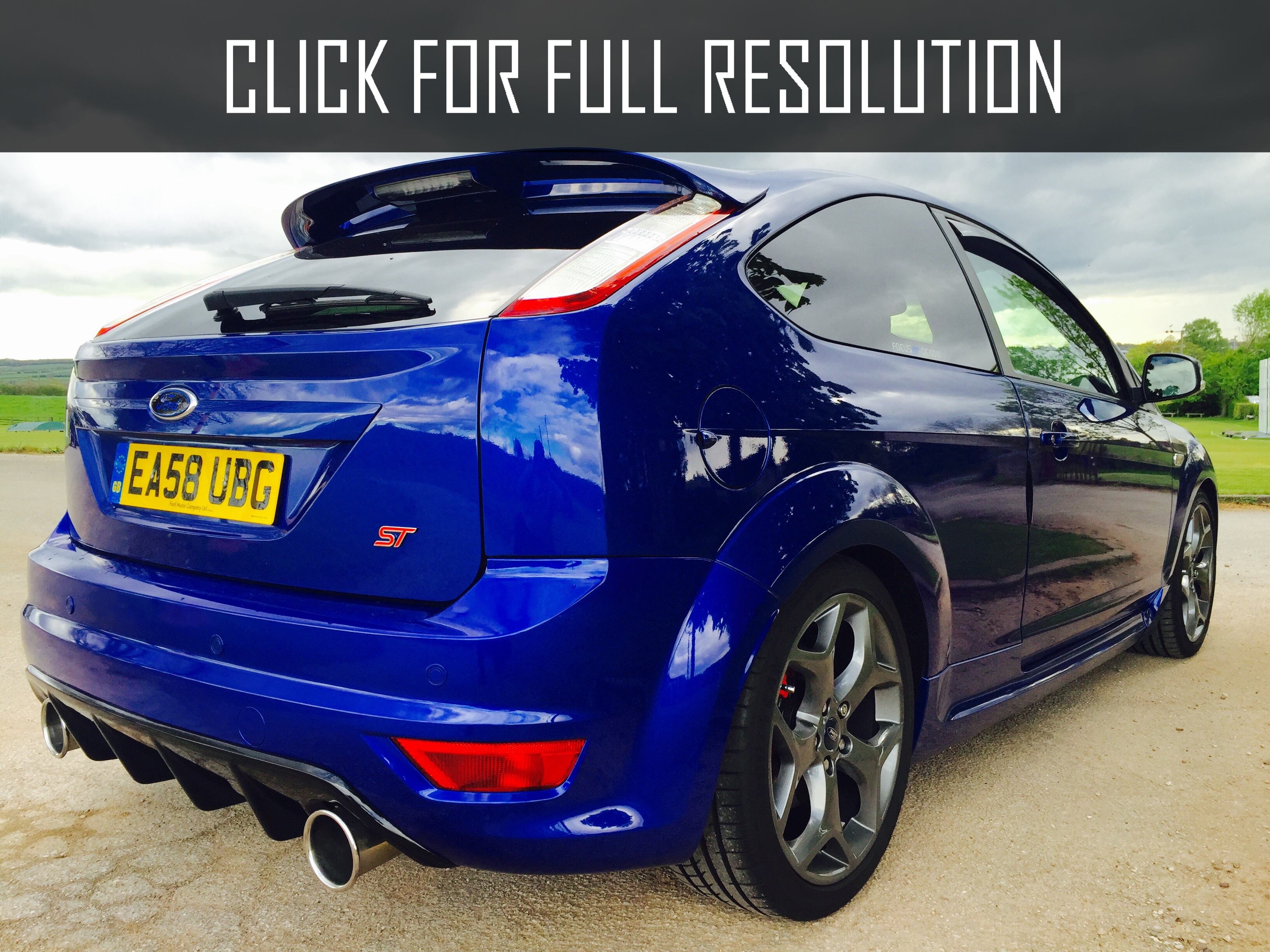 Ford Focus St Performance Blue - amazing photo gallery ...