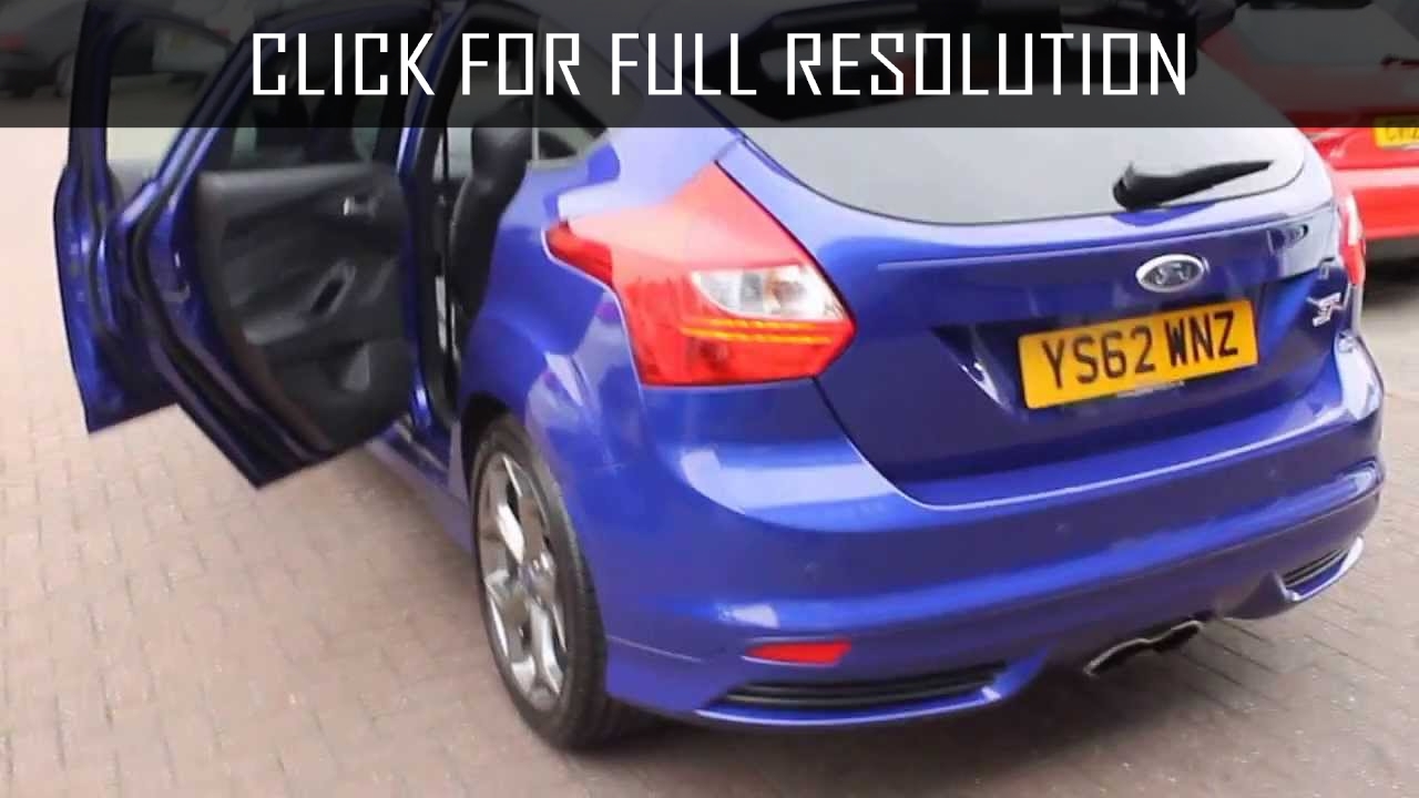 Ford Focus St Performance Blue