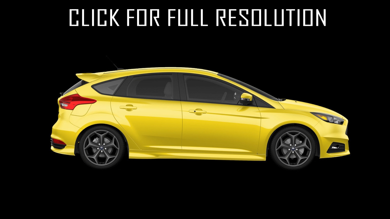 Ford Focus St Yellow