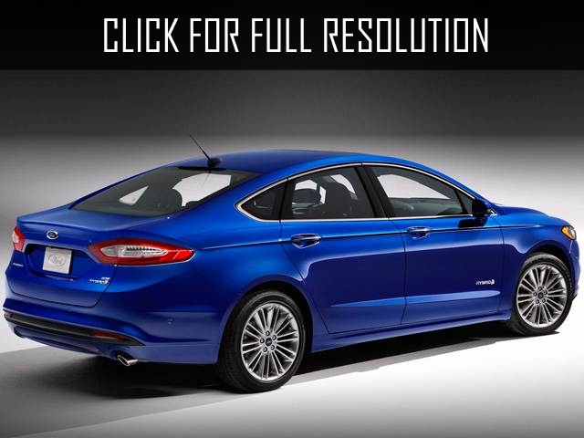 Ford Fusion 2014 Blue