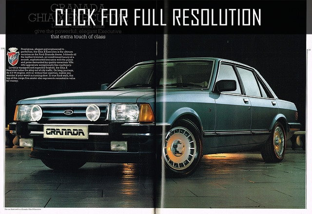 Ford Granada Ghia X Executive
