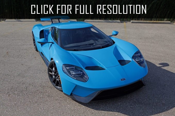 Ford Gt Blue