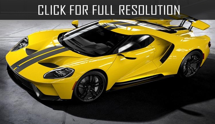 Ford Gt Yellow