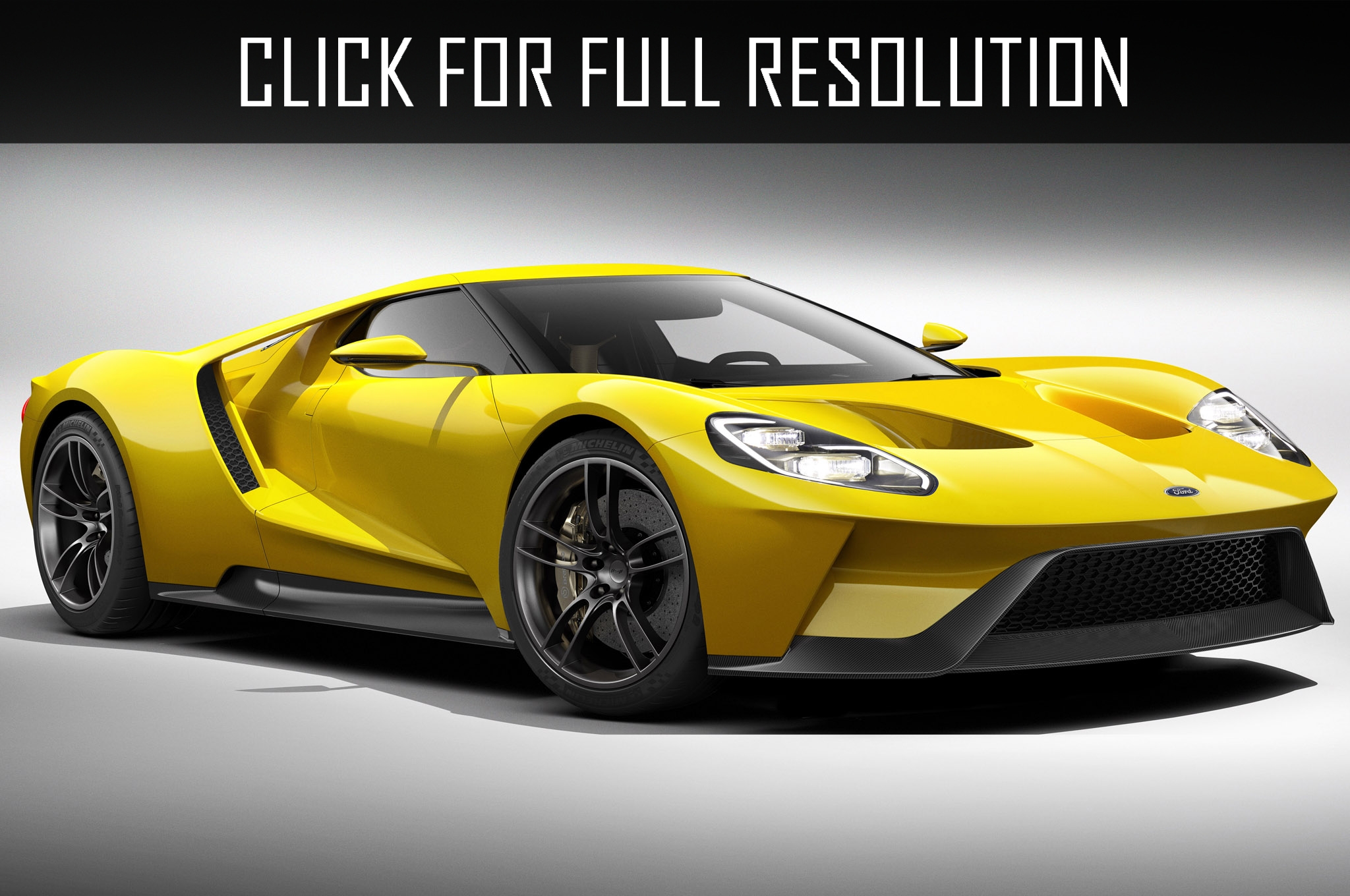 Ford Gt Yellow