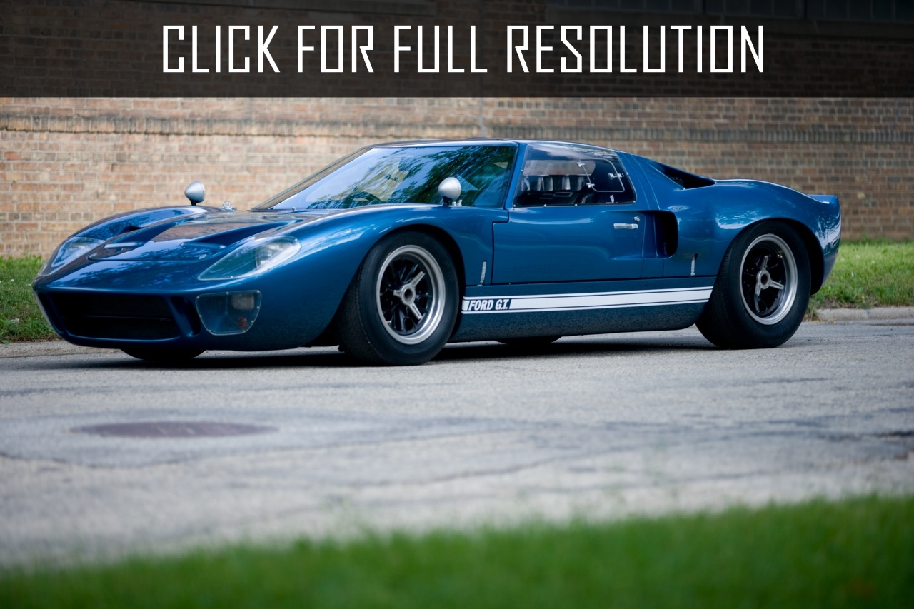 Ford Gt40 Blue