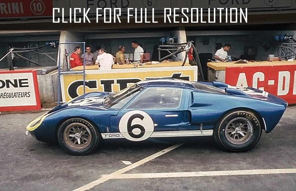 Ford Gt40 Le Mans 1966
