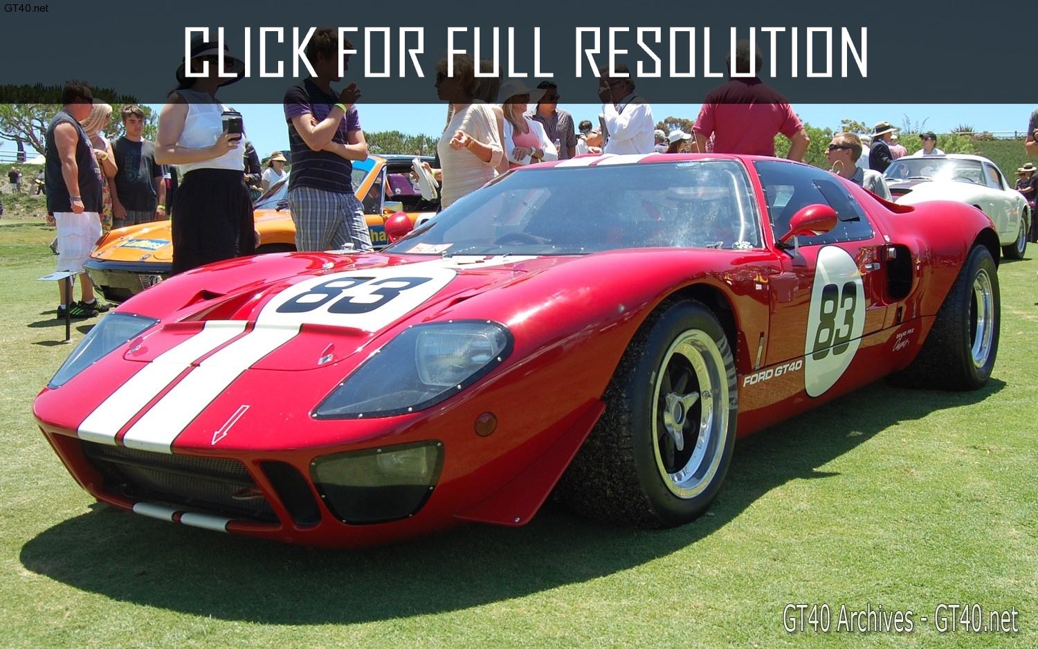 Ford Gt40 Red