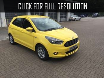 Ford Ka Yellow