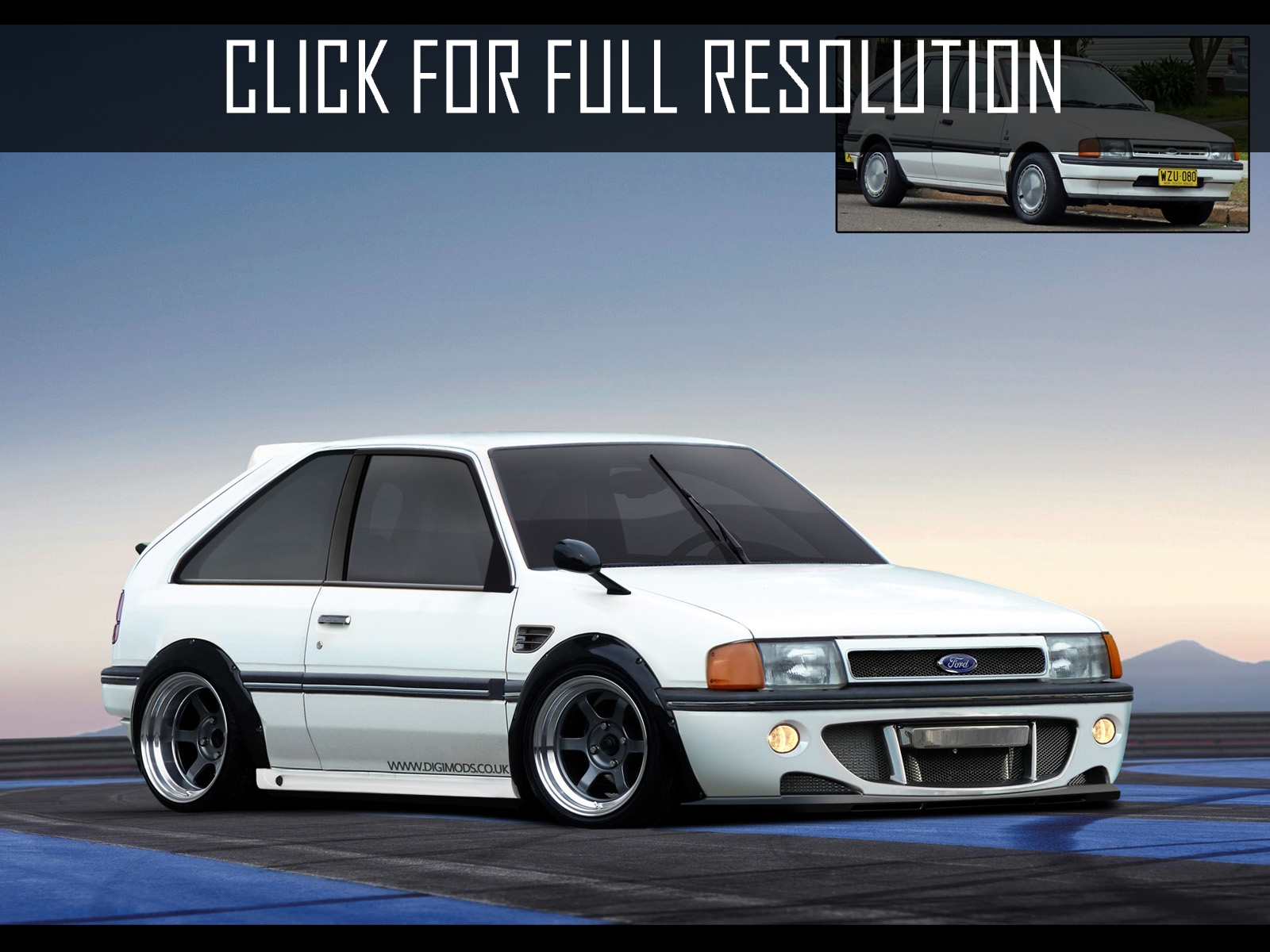 Ford Laser Modified