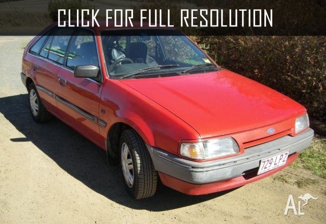 Ford Laser Red