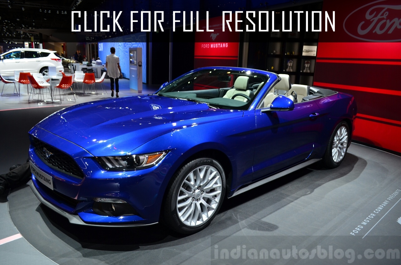 Ford Mustang 2015 Convertible