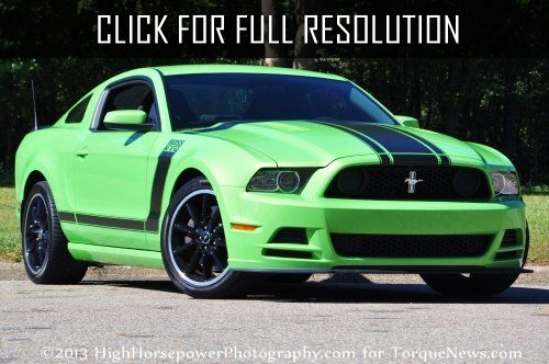 Ford Mustang 302 Boss 2015