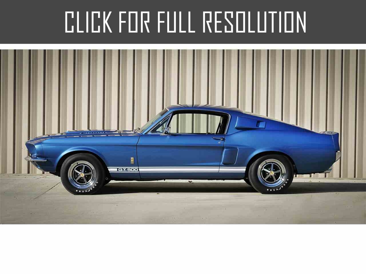 Ford Mustang Gt500 1967