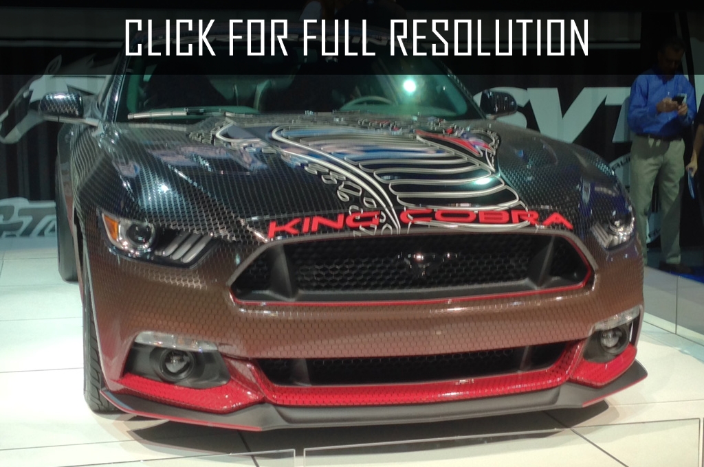 Ford Mustang King Cobra 2015