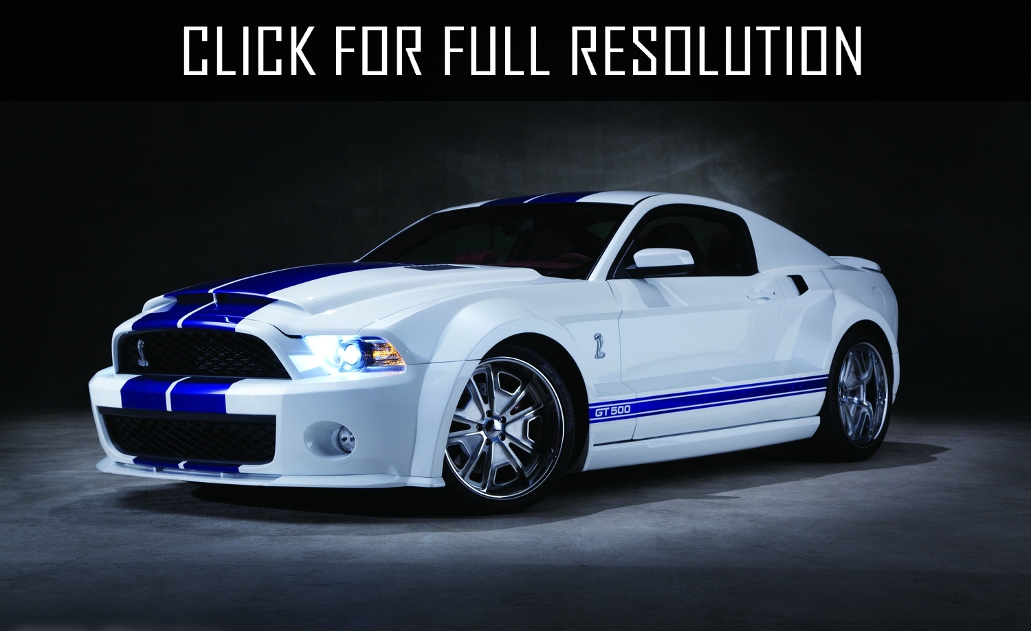 Ford Mustang Shelby Gt500 2015