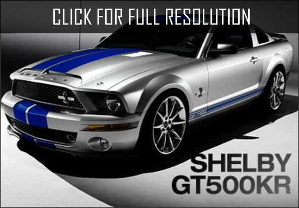 Ford Mustang Shelby Gt500 Kr