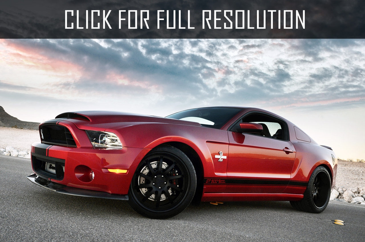 Ford Mustang Shelby Gt500 Super Snake