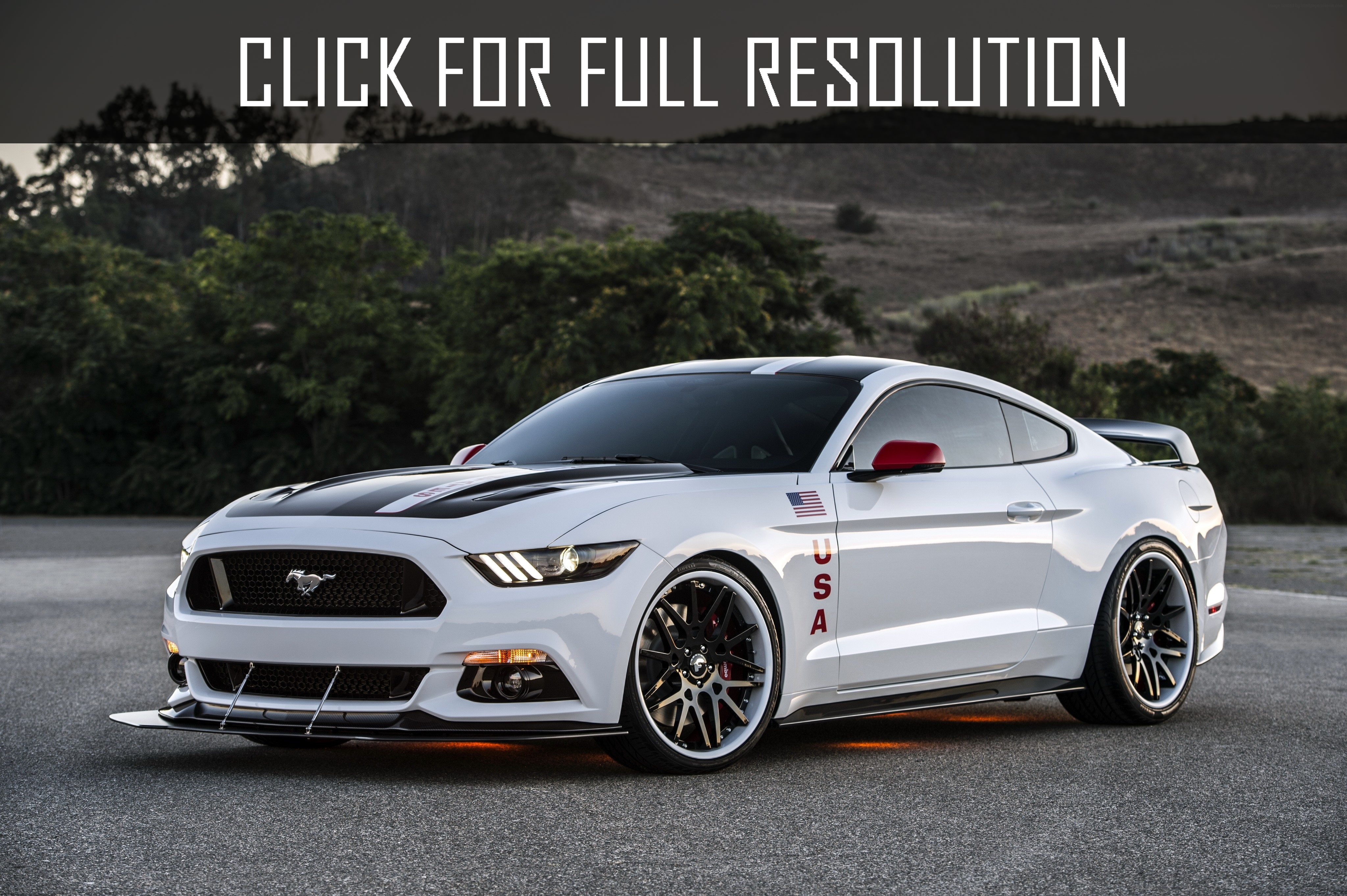 Ford Mustang White