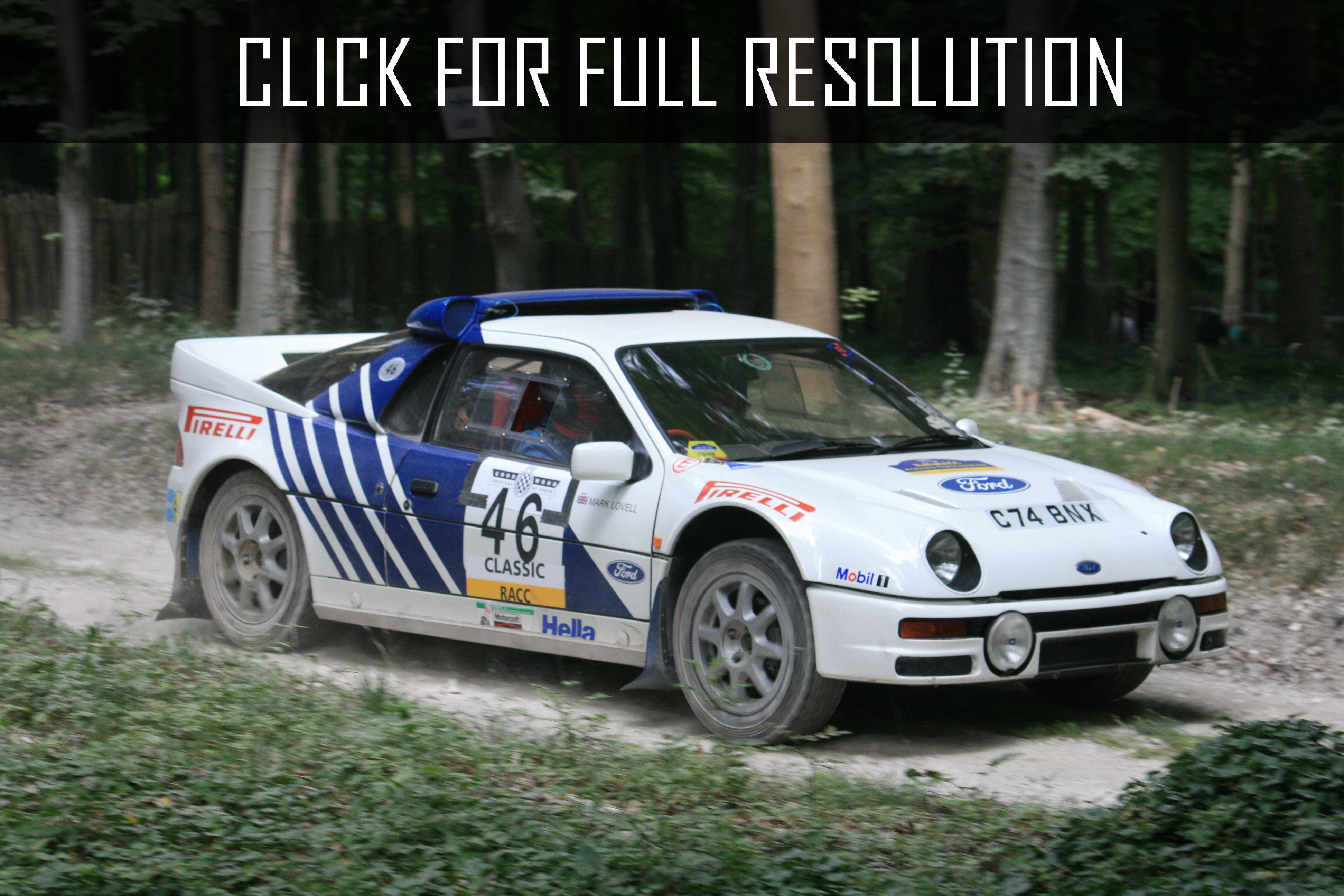 Ford Rs200 Rally