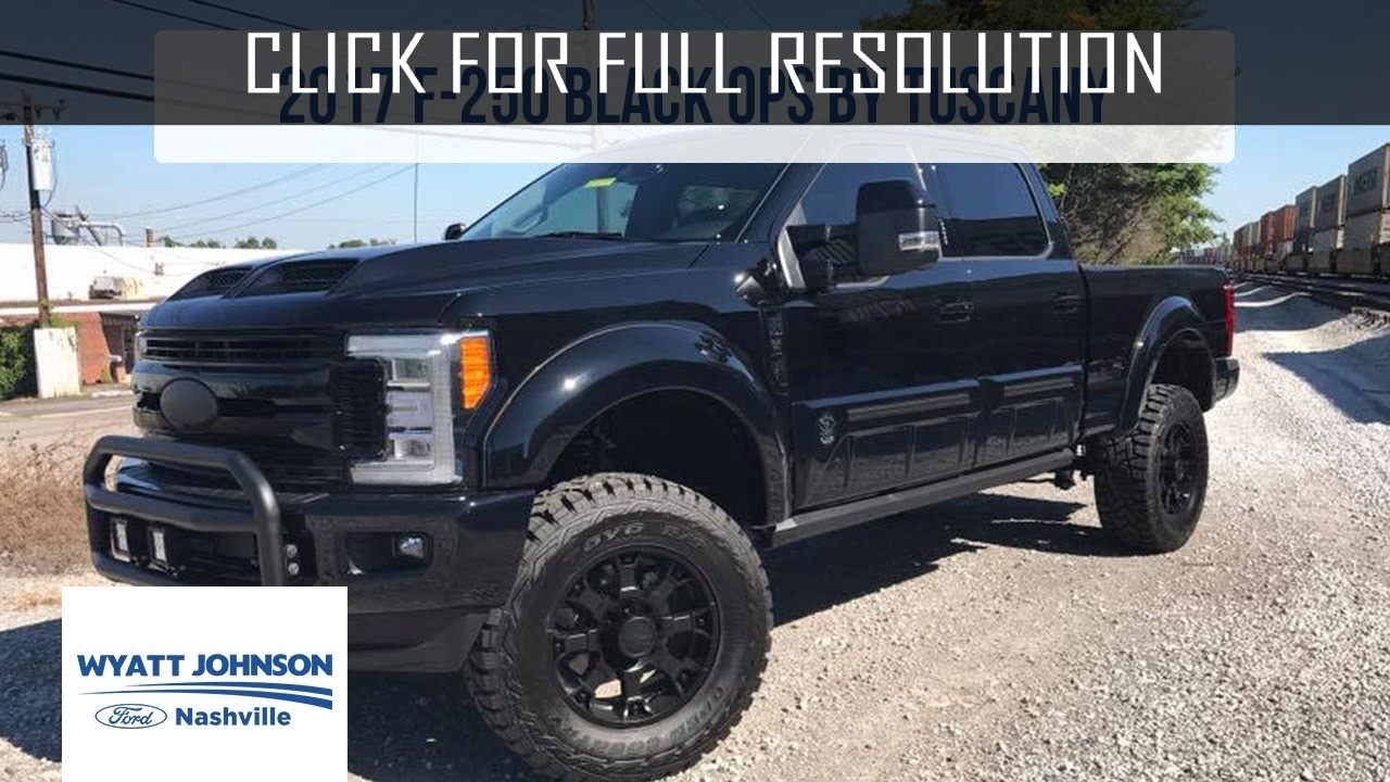 Ford Super Duty Black Ops