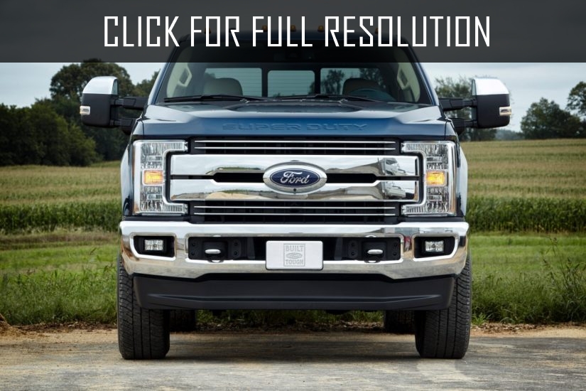 Ford Super Duty Redesign 2016