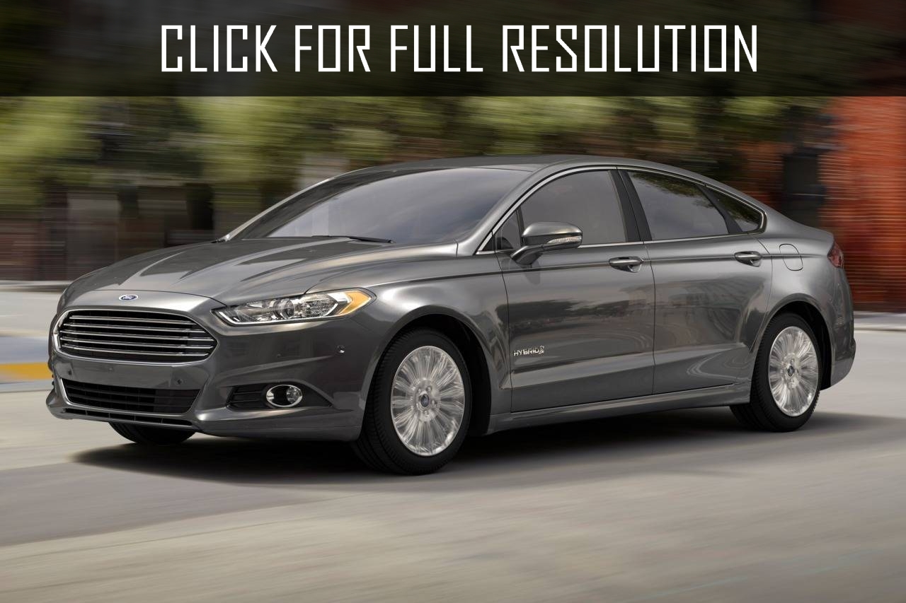 Ford Taurus Hybrid 2014 amazing photo gallery, some information and