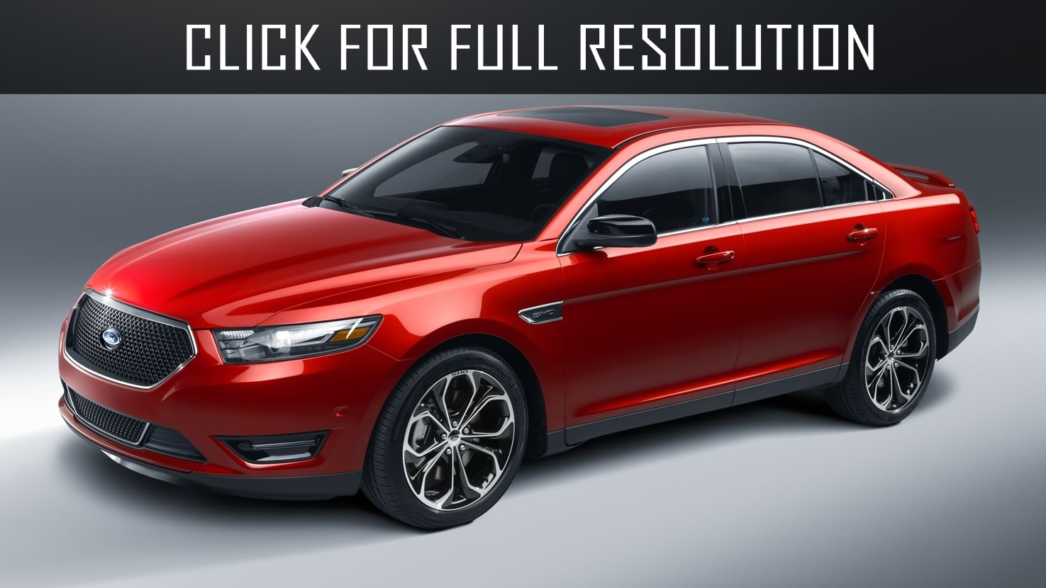Ford Taurus Red