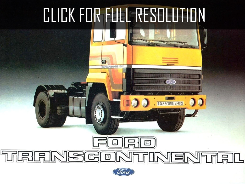 Ford Transcontinental