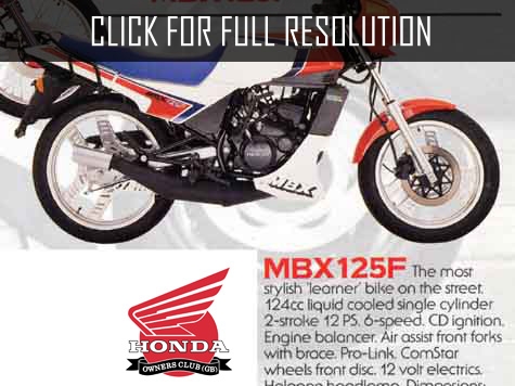 Honda 125 Mbx