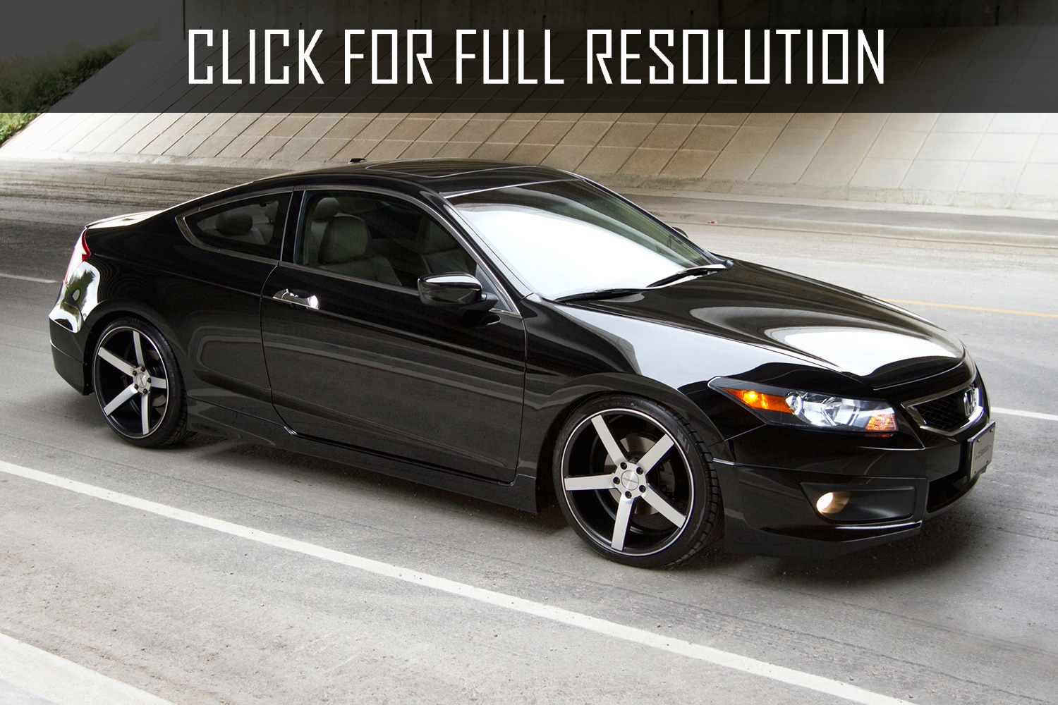 Honda Accord All Black - amazing photo gallery, some information and