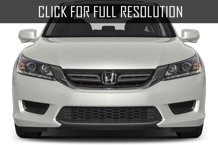 Honda Accord White 2014