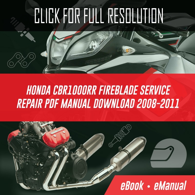 Honda Cbr1000rr Manual
