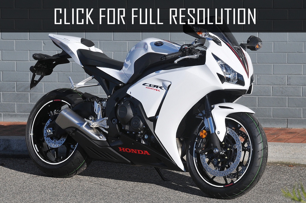 Honda Cbr1000rr White - amazing photo gallery, some information and