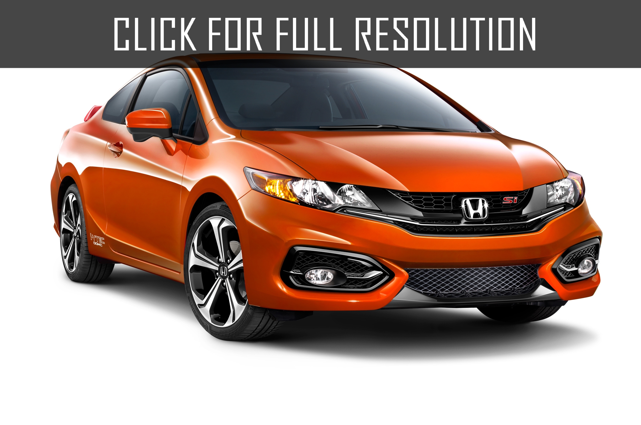 Honda Civic Orange