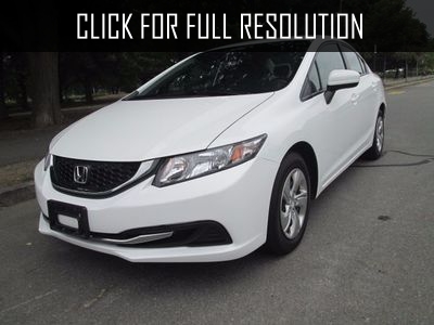 Honda Civic White 2014