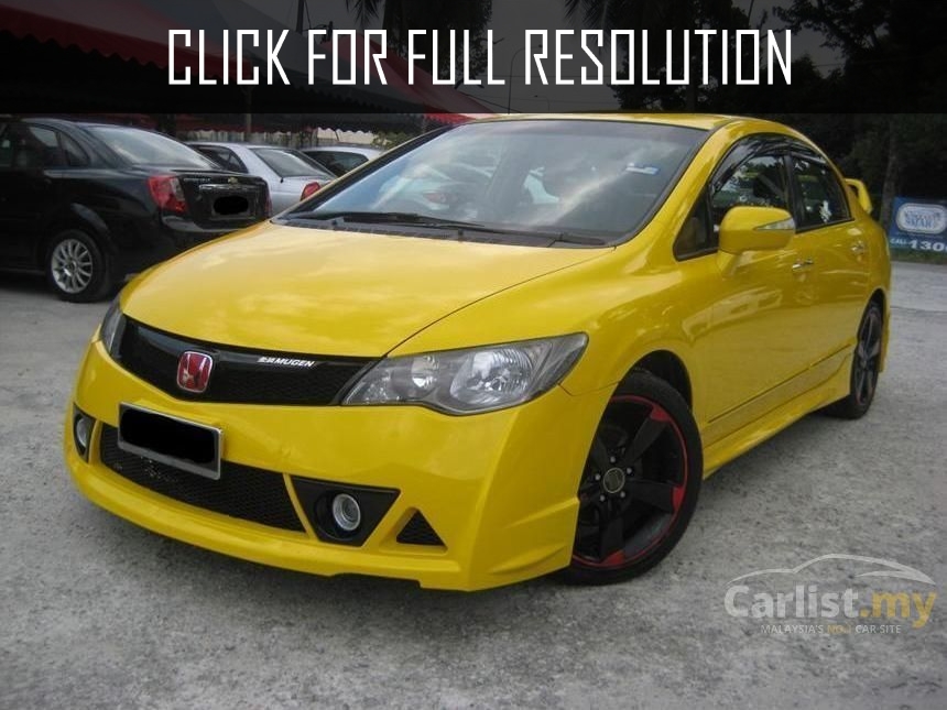 Honda Civic Yellow