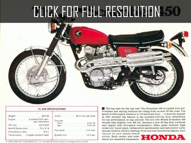 Honda Cl450