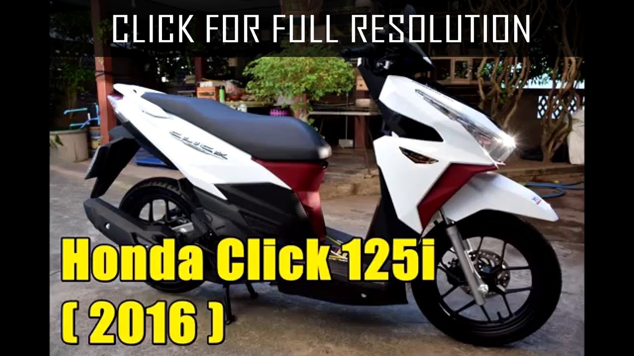 Honda Click 125i 2016