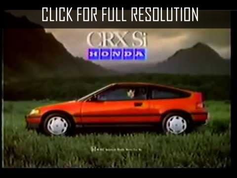 Honda Crx Si 1988