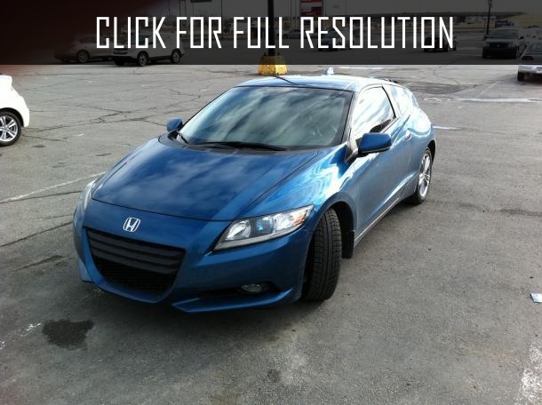 Honda Crz Blue