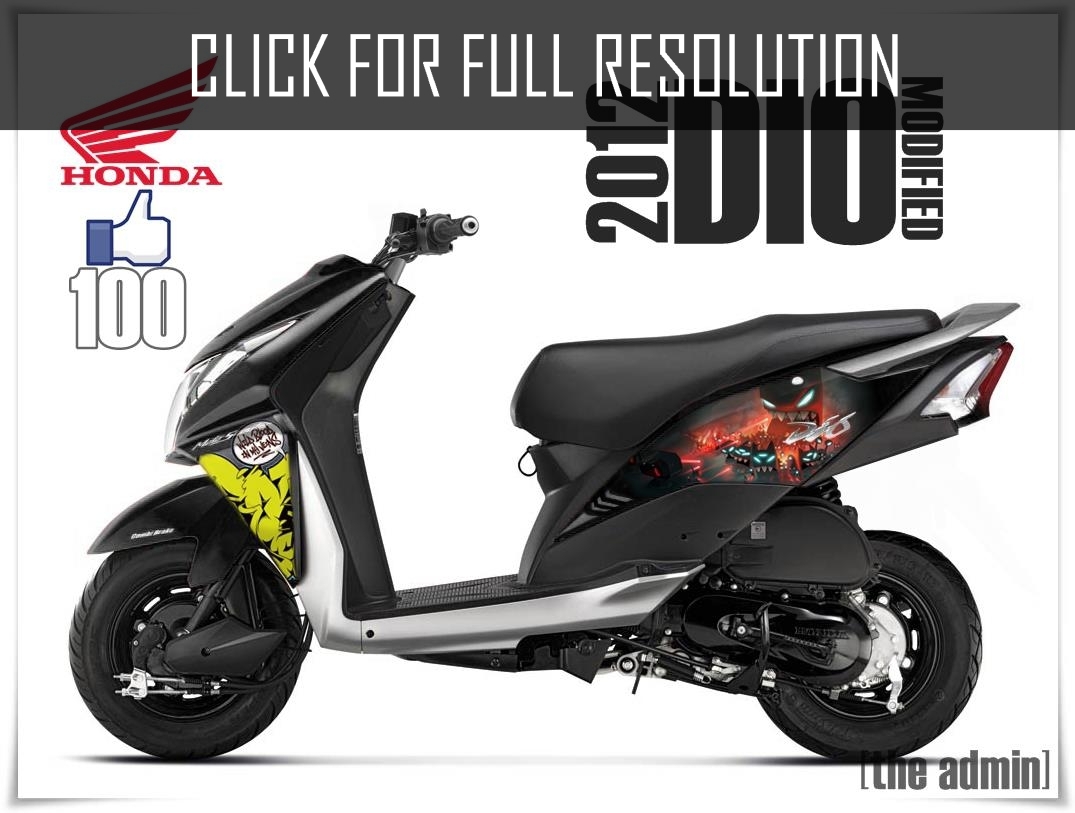 Honda Dio Modified