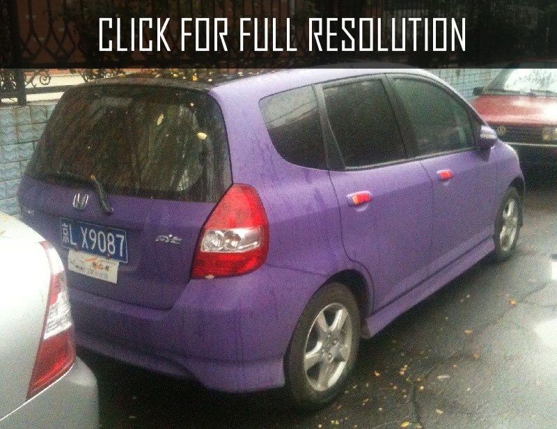 Honda Fit Purple
