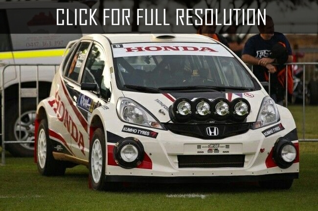 Honda Fit Rally Car