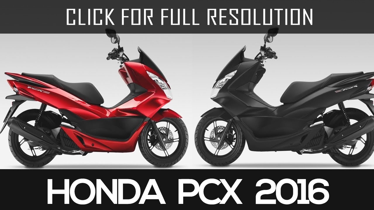 Honda Pcx 2016