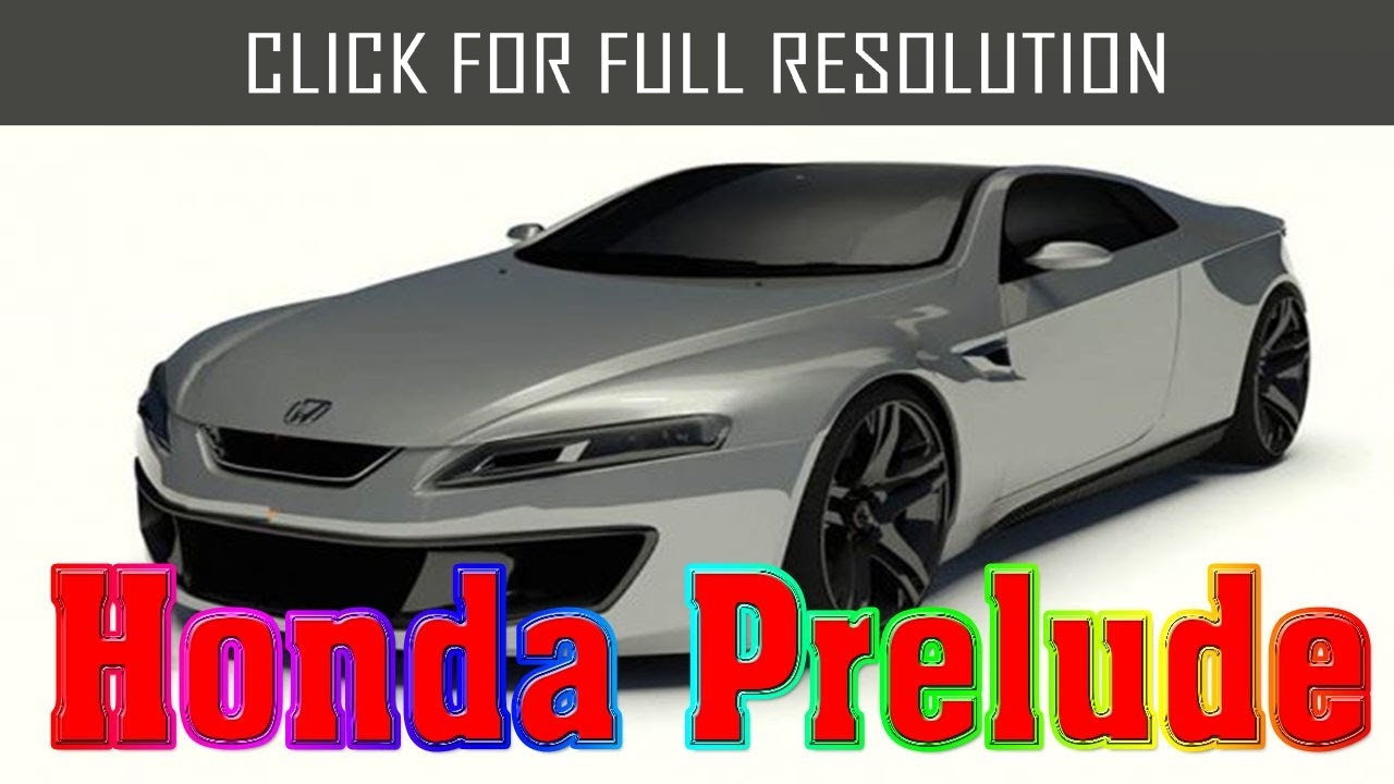 Honda Prelude Concept Car
